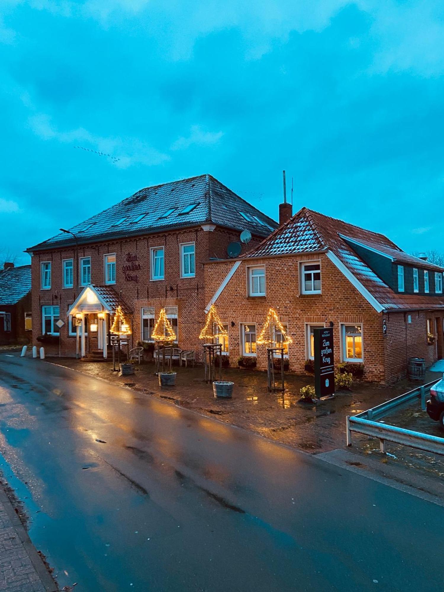 Hotel Zum Grossen Krug Wirdum Ngoại thất bức ảnh